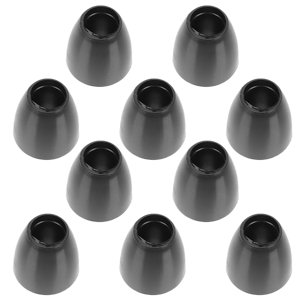 10 Pcs Stethoscope Earplugs Bud Tips Replacement Earbud Rubber Covers Silicone Beans