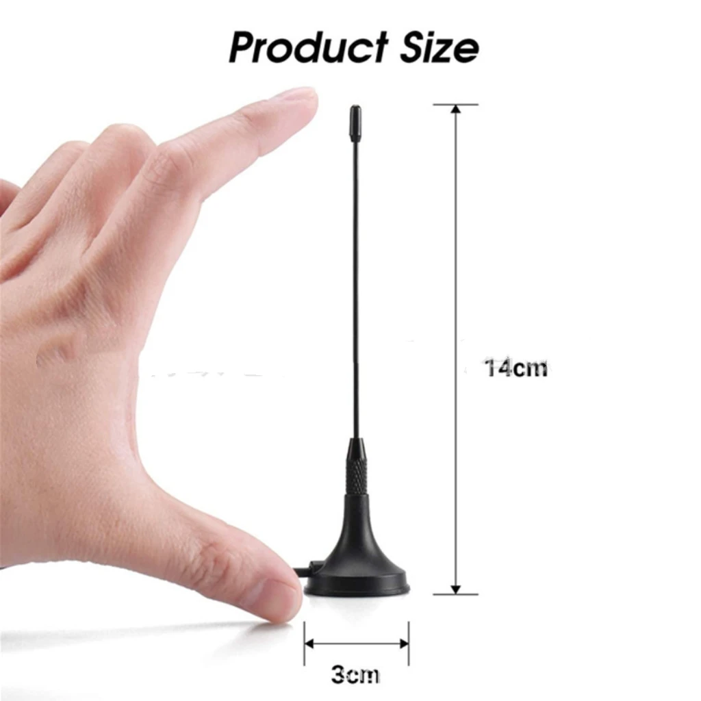 Portable Freeview HDTV digital indoor and outdoor TV signal reception 5dBi DVB T mini TV antenna view 2