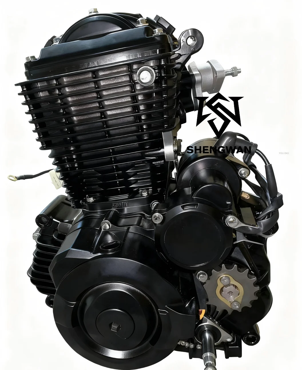 Motor de Motocicleta CB200 de 4 Tiempos, Monocilíndrico, Refrigerado por Aire, 200cc de Cilindrada, Nuevo