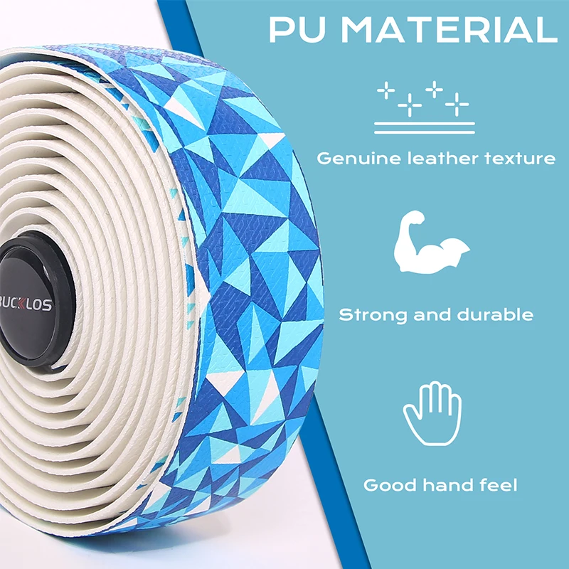 BUCKLOS الطريق دراجة المقود الشريط دائم الطريق دراجة شريط الشريط امتصاص الصدمات سرعة المقود حزام الدراجة قطرة بار حزام