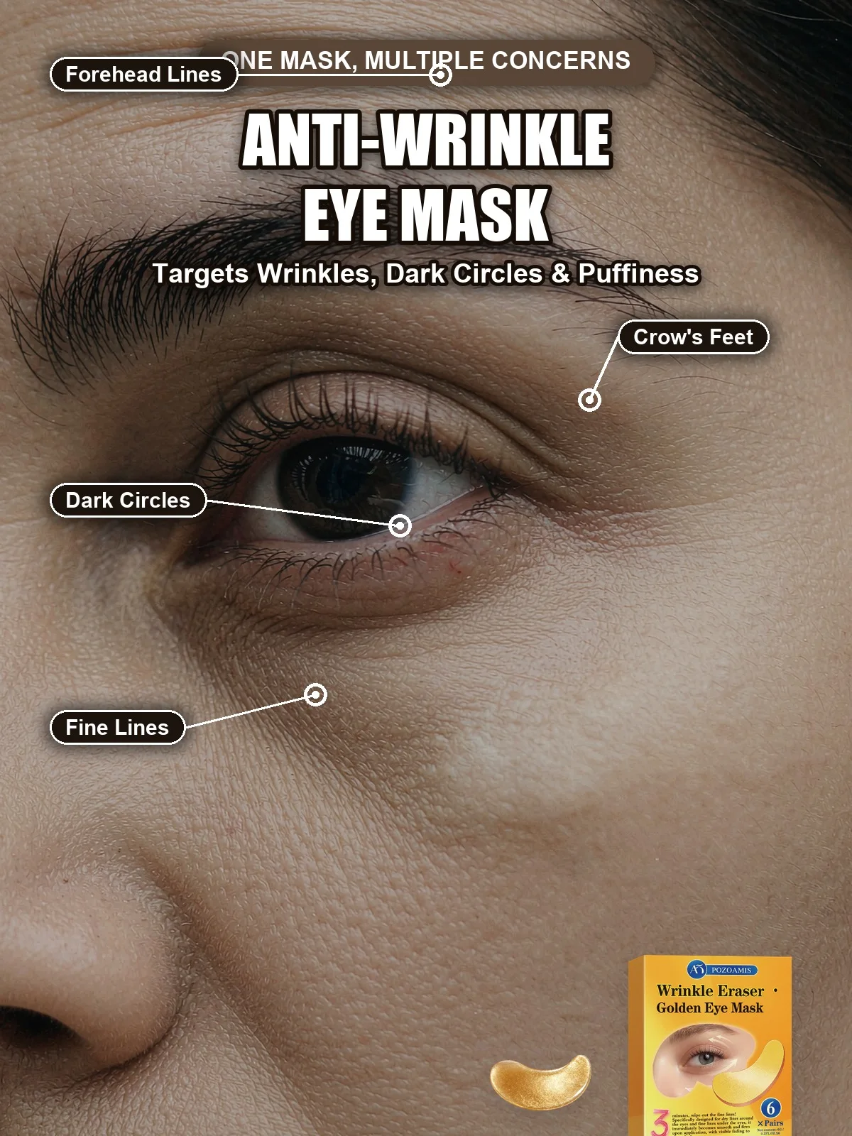 Eye Mask – Erases fine lines, deeply hydrates.