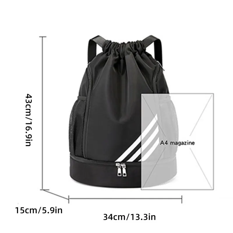 Zaino sportivo da basket Viaggio all\'aperto Impermeabile Nuoto Fitness Viaggio Borsa sportiva Borsa da basket Zaino da arrampicata per escursionismo