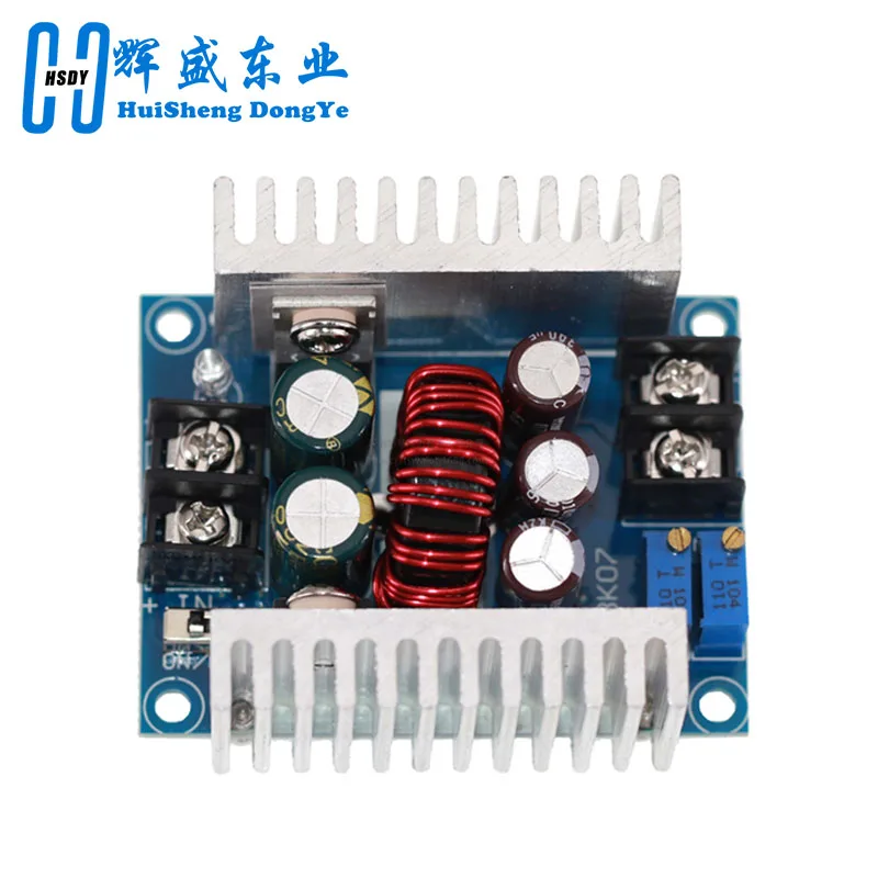 300W 20A DC-DC Buck Converter Step Down Module Constant Current LED Driver Power Step Down Voltage Module Electrolytic Capacitor