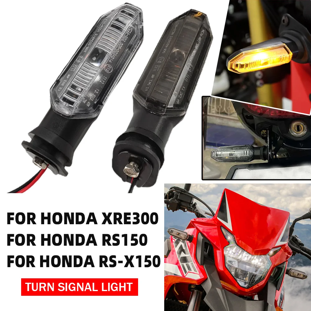 LED Flasher Turn Signal Light For HONDA XRE 300 RS-X150 RS150 RS RS-X RSX 150 XRE300 Motorcycle Indicator Light Lamp Flasher