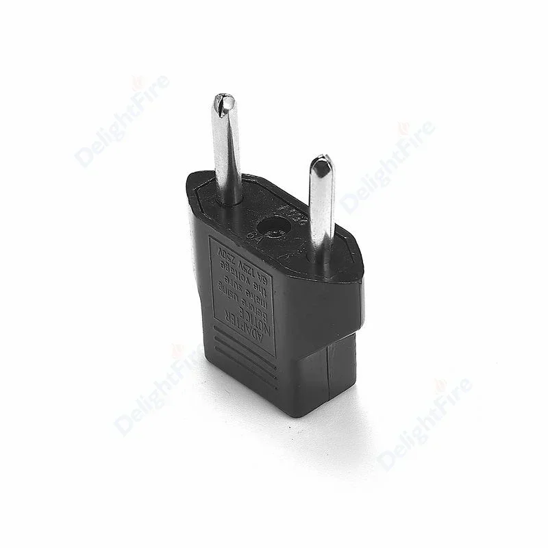 EU Plug Adapter US To EU Travel Plug Adapter American To European Socket Converter Type C 4.0mm Euro Electrical Outlets
