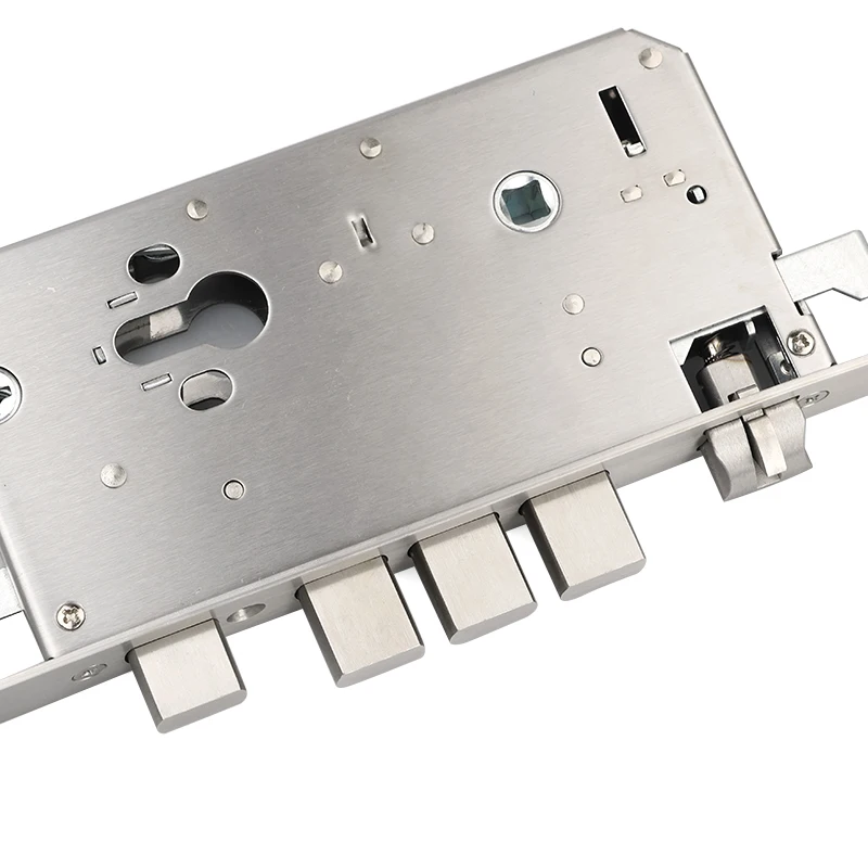 

6860, врезной дверной замок с высоким уровнем безопасности, корпус с четырьмя пулями и бесшумной защелкой, умный замок, специальные фитинги