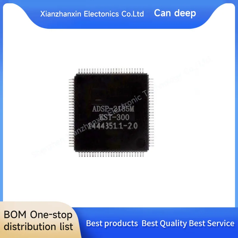 

1pcs/lot ADSP-2185MKSTZ-300 ADSP-2185MKST ADSP-2185MKST-300 ADSP-2185M LQFP-100 Video processor