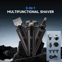 ENCHEN Electric Shaver Trimmer Razor 5 in 1 Grooming Kit Beard Trimmer Nose Hair Trimmer Waterproof 3D Shaver for Men - X8S-C