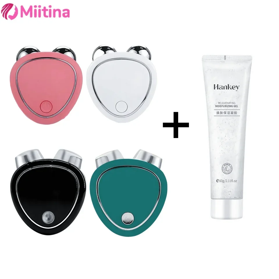 Mini Facial Massage Beauty Instrument Portable USB Charging Multifunctional Skin Care Thin Face Anti Wrinkle Face Firming Lift