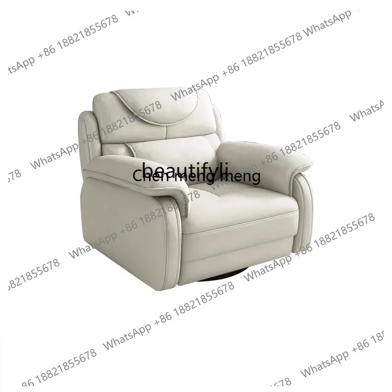 LHY26 ss First-Class Space Sofa Cabin Leather Electric Massage Multifunctional Recliner Rocking Chair