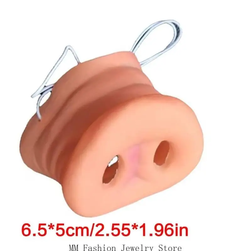 D0UB Kids Volwassenen Varken Neus Piggy Snuit Varken Kostuum Accessoires voor Halloween Cosplay