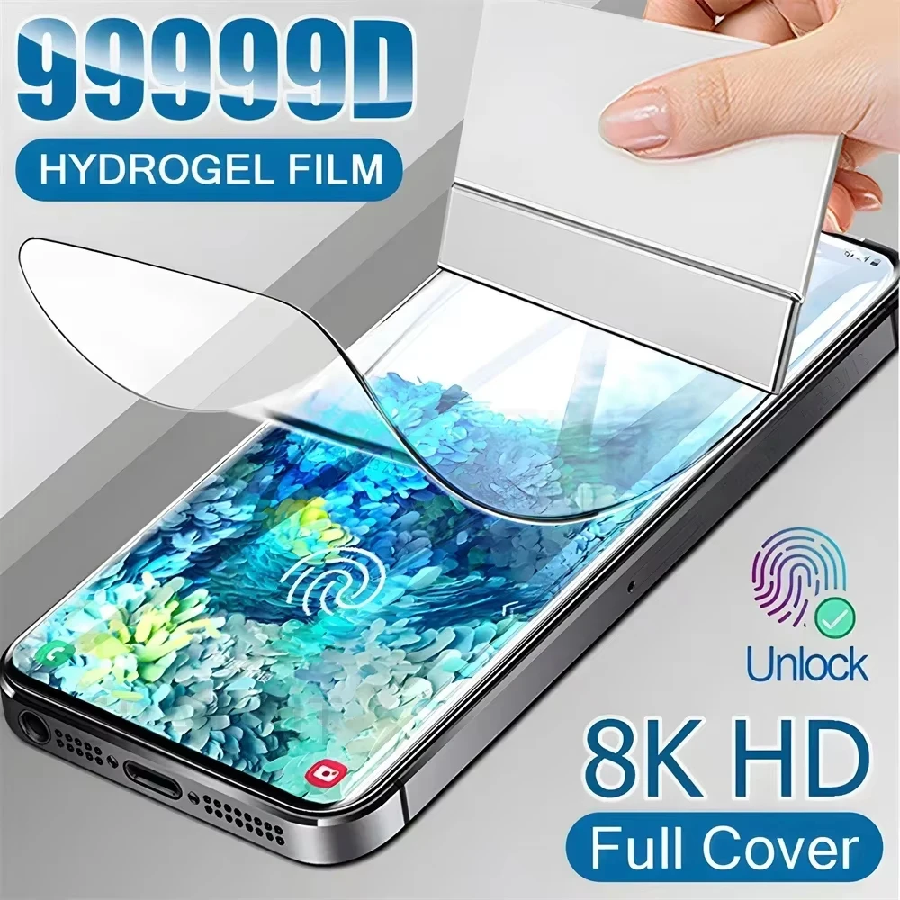 

Full Cover Hydrogel Film For Samsung A55 A54 A53 A52 A51 A50 A30 A35 A34 A33 A32 A31 A23 A22 A20E A20S Soft Screen Protector