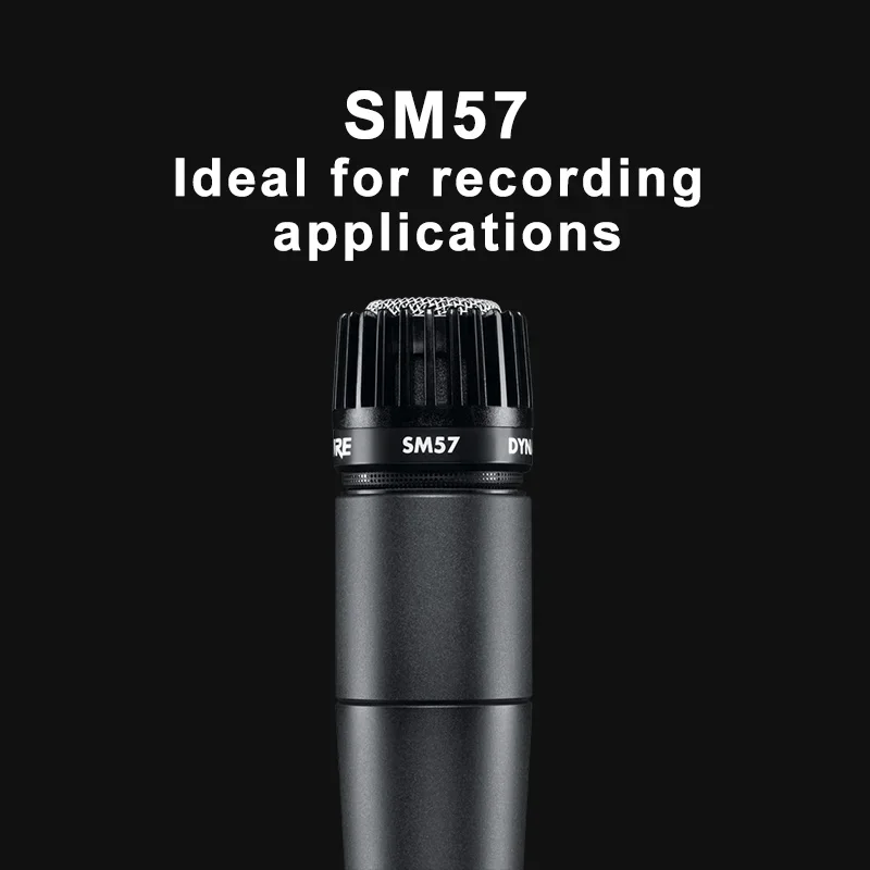 

SM 57 SM57 SM57LC Unidirectional Cardioid Legendary Dynamic Vocal Wired Handheld with Transformer