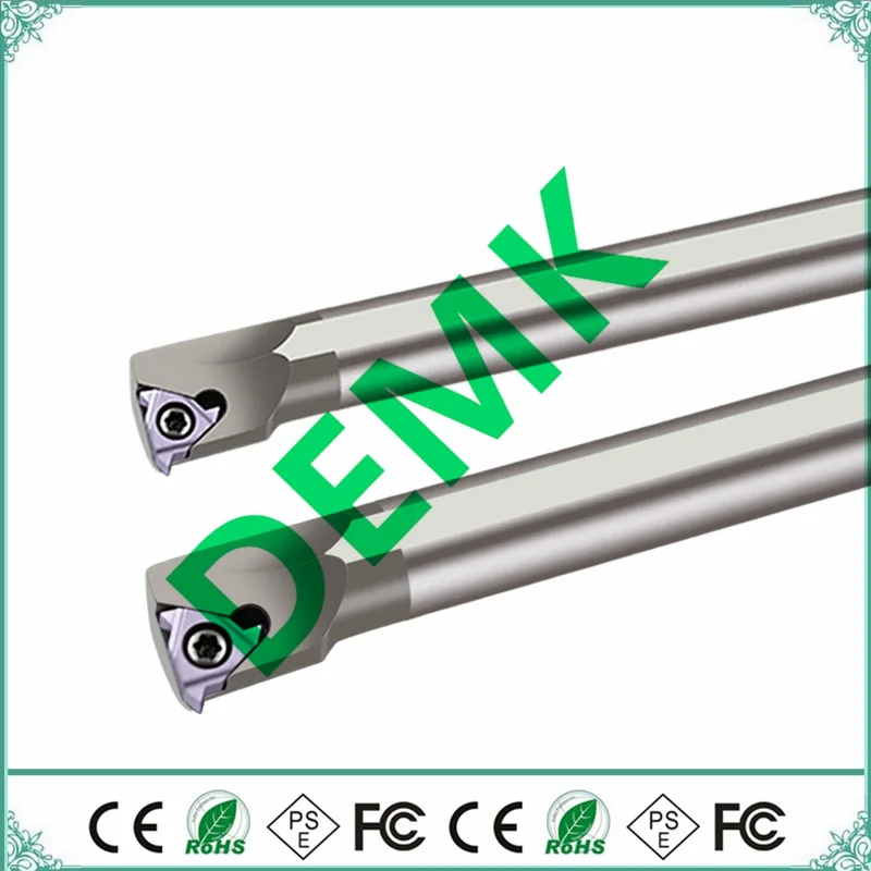 Fio Interno de Aço de Alta Velocidade Integral Pequeno Diâmetro Girando Tornos Mecânicos à Prova de Choque Hnr0008k11 Hnr0012m11 Snr0016q16