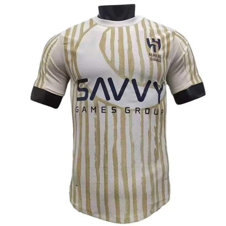

New Crescent Away Players Thai Version Football Jersey Digital Football Jersey Sports Quick-drying T-shirt Sweat 2025 New Moto