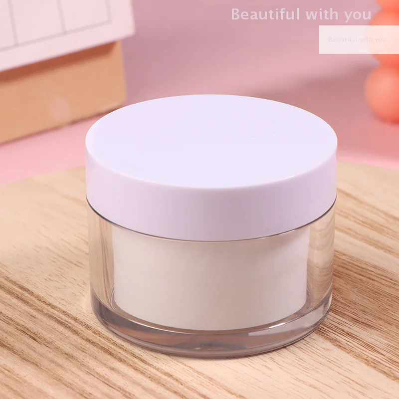 1PC Ronde Hervulbare Flessen Plastic Lege Cosmetische Pot Make-Up Container Gezichtscrème Oogschaduw Gel Zonnebrandcrème Parfum Reizen Fles