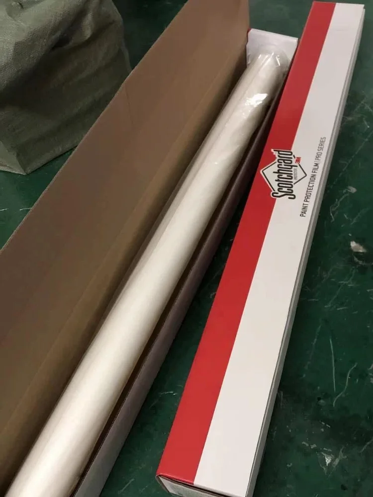 USA Lubrizol 7.5mil TPH Invisible Paint Protection Film 3M PPF High Gloss Transparency Anti-Yellowing Self-Healing Nano Coating
