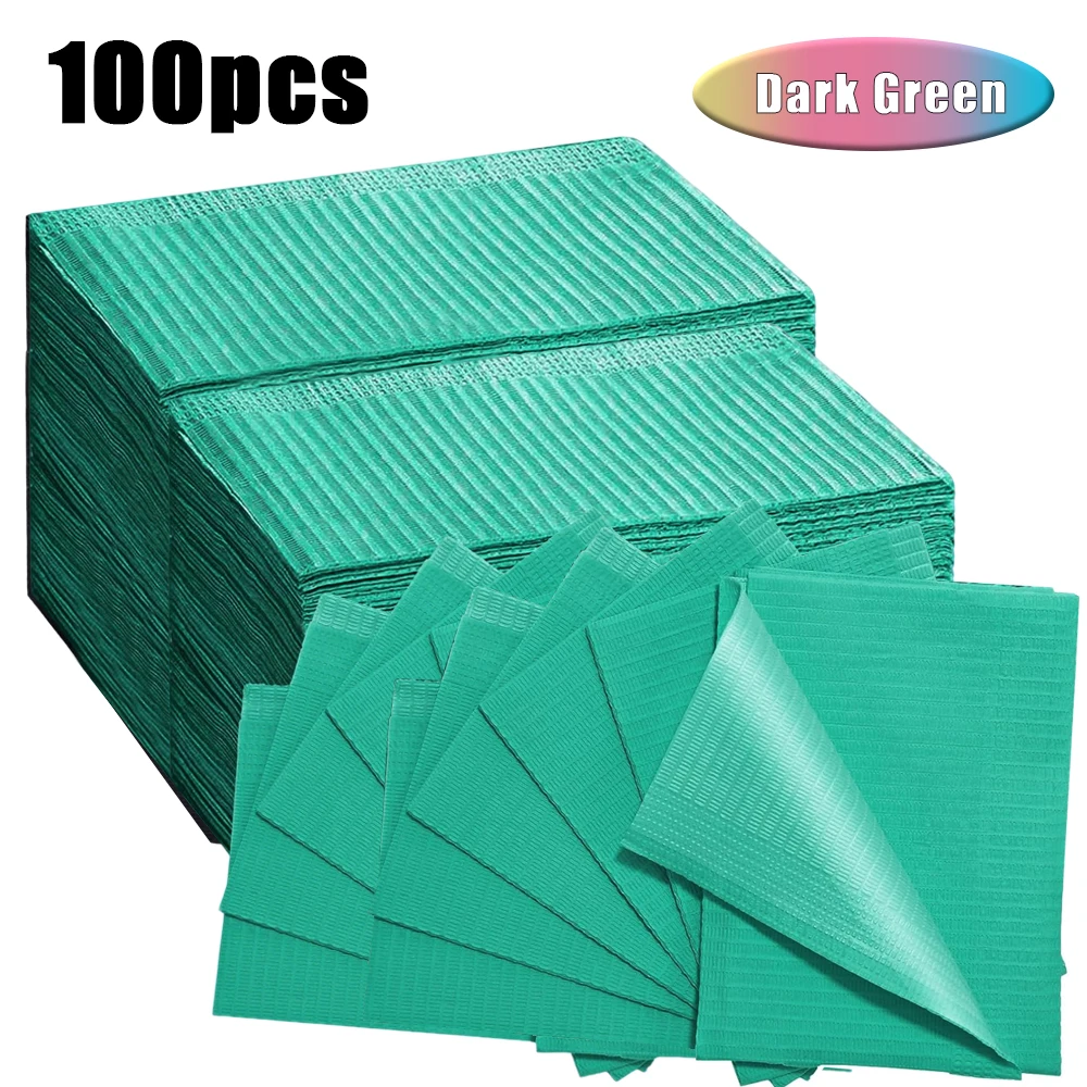 100/50/5 stücke Einweg Wasserdichte Tattoo Sauber Pad Tücher Dental Piercing Lätzchen Wasserdichte Blätter Papier Tattoo Zubehör