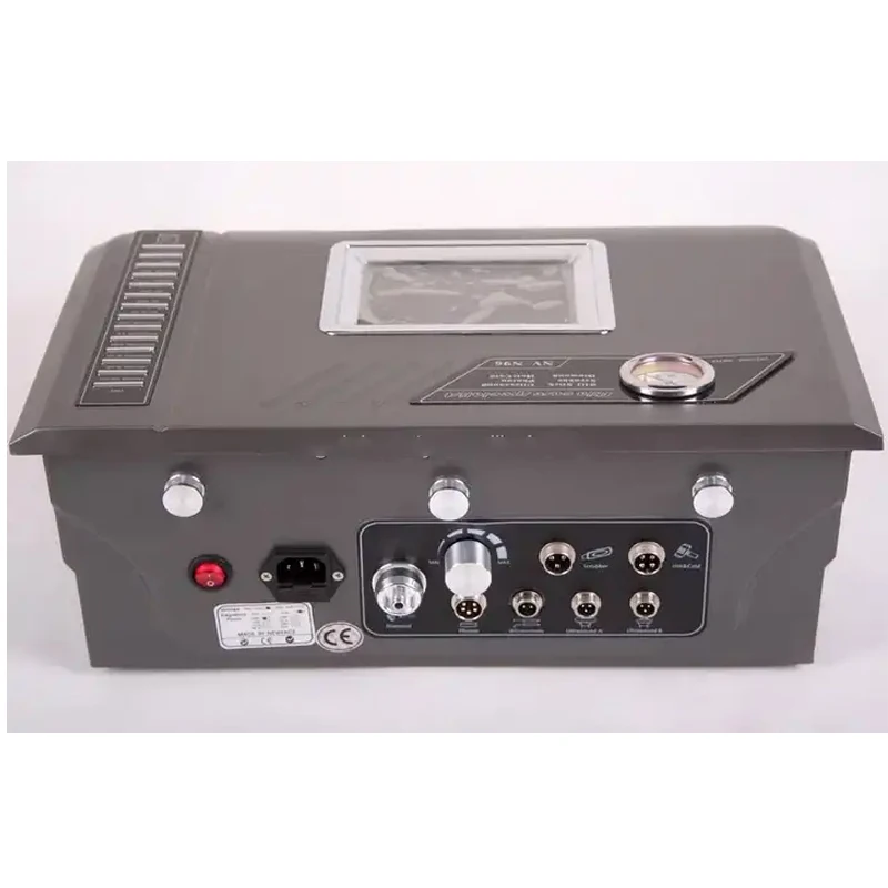 6in1 الماس اللوازم الطبية جلدي تقشير بالموجات فوق الصوتية الجلد الغسيل الجسم الوجه مدلك الفوتون LED تجديد الجلد #5