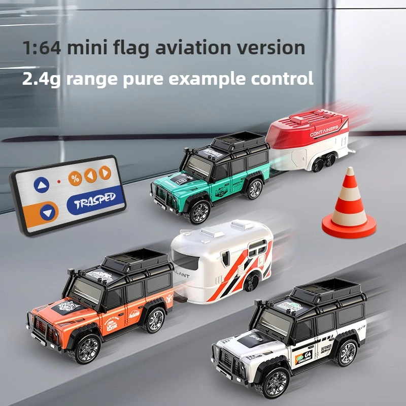 

2,4G RC автомобиль 1/64 сплав мини-модель внедорожника с дистанционным управлением со световой имитацией модели автомобиля игрушка с дистанционным управлением в подарок