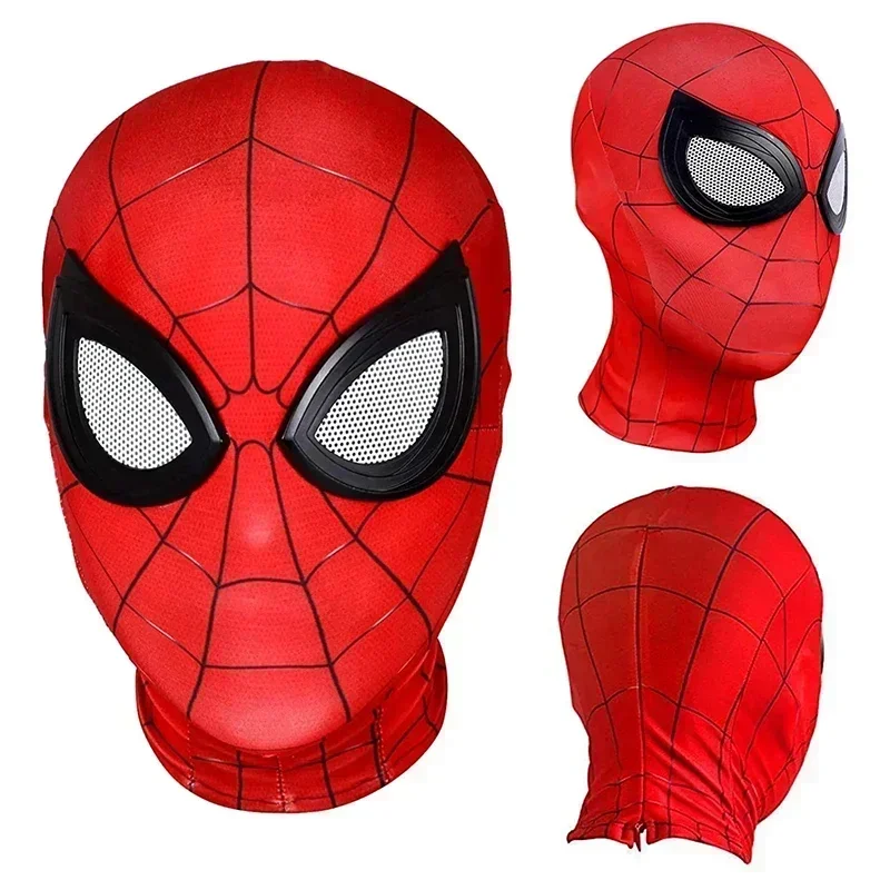 For Women Men Children Birthday Gift Marvel Spiderman Cosplay Masks Peter Parker Spider-Man Figures Movie Hood Headgear Toys