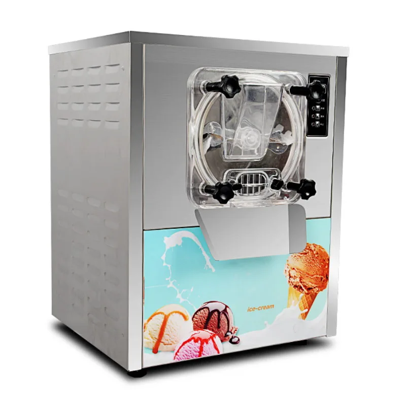 Ice Cream Machine Commercial Hard New Automatic Desktop Haagen-dazs Stainless Steel Freeze Equipments Refrigeration Cone Maker