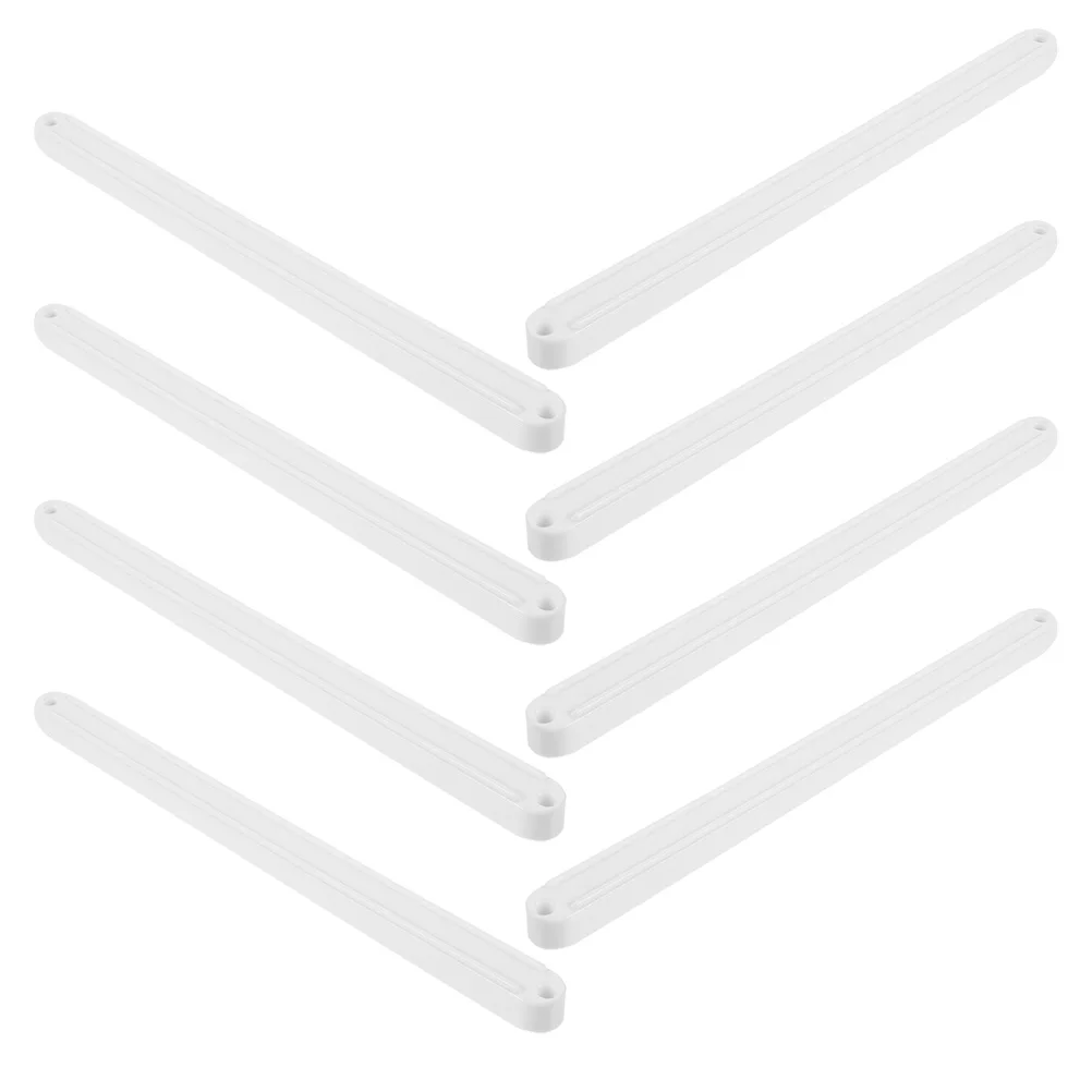 

8 Pcs 235mm White Drawer Slides Heavy Duty Track Replacement Furniture Sliding Rails Dresser Guides Quiet Smooth