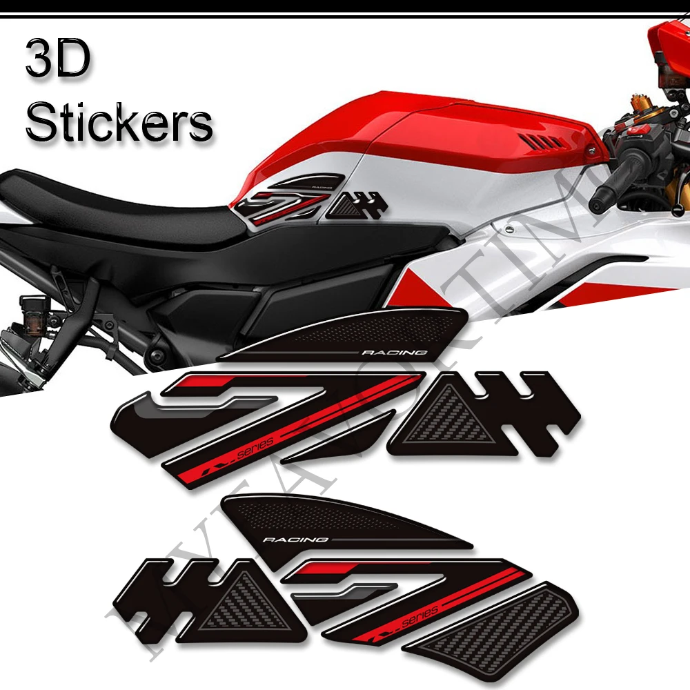 For Yamaha-YZF-R7 YZF R7 2026-New Motorcycle Tank Pad Side Grips Gas Fuel Oil Knee Protector Stickers Decals