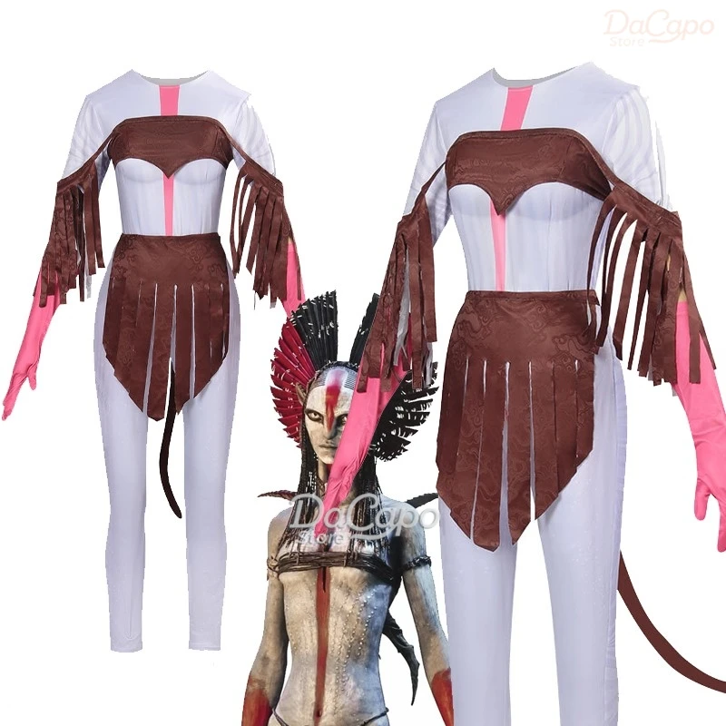 

Avatar3 Косплей Фильм Женщины Fire Ash Varang Одежда Ролевая игра Сценическая одежда Злодей Агрессивный лидер Кекс Нави Наряды