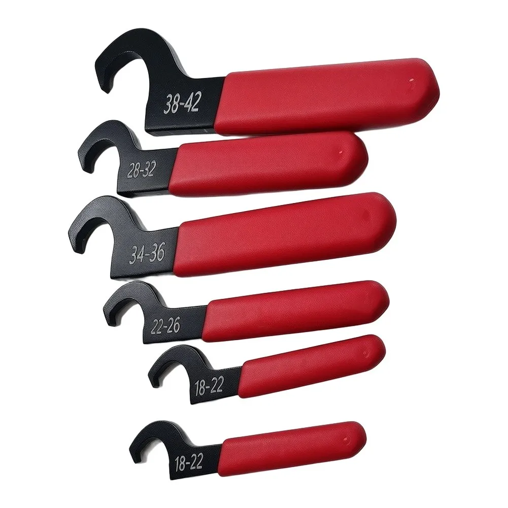 Ergonomic Half Moon Wrench Set Carbon Steel Construction with High Frequency Quenching for Tightening For Round Nuts