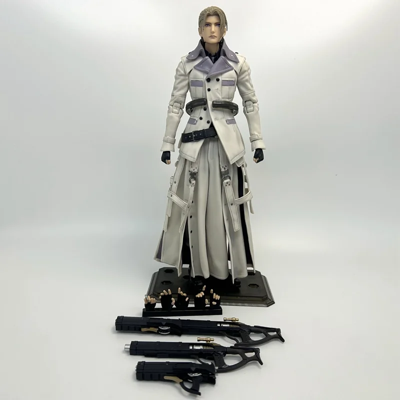 Original SQUARE ENIX PLAY ARTS Space Warrior Rufus Shinra Final Fantasy VII Remake Version Action Figures Assembly Model