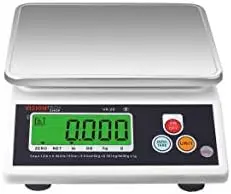 

VisionTechShop VK-2D Kitchen Scale – 12lb Capacity, 0.1g Precision, Stainless Steel, LCD Backlight – Lb/Oz/g/Kg