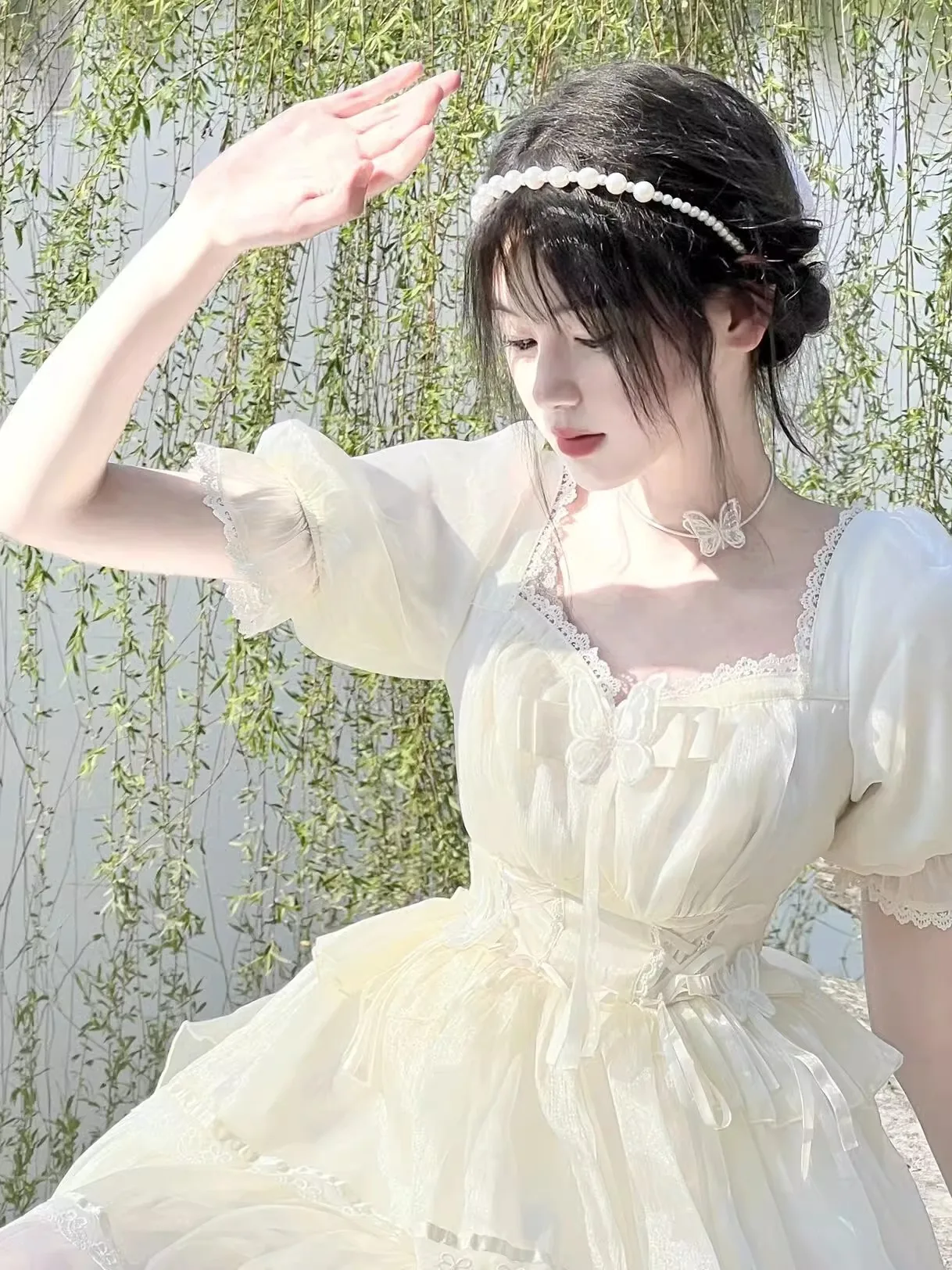 Generate Color Lolita Dress Op Flower Wedding Gorgeous Lady