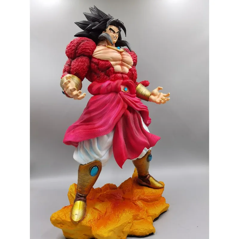 50cm Dragon Ball Anime Figures Broli Super Saiyan Anime Action Collection Model Desktop Ornaments Children Toys Holiday Gifts