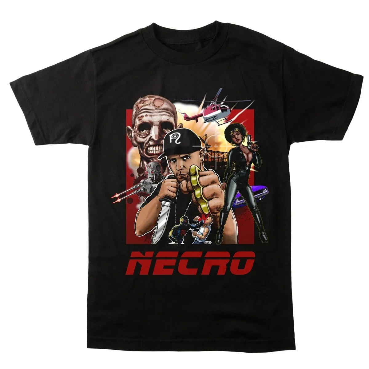 Screaming Anatomic Zombie Skeleton Print T‑Shirt Periphery Band Fan Unisex T‑Shirt Punk Rock Streetwear for Music Lovers