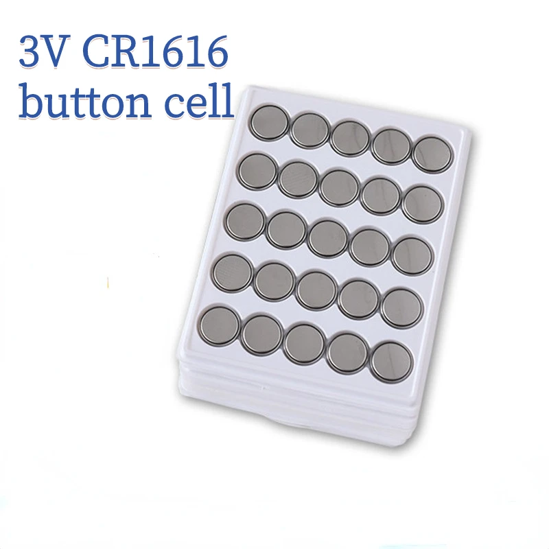 200pcs/500pcs Cr1616 Coin Cell Button 3 V Batteries BR1616 ECR1616 for Car Auto Remote Control Electric Remote Control