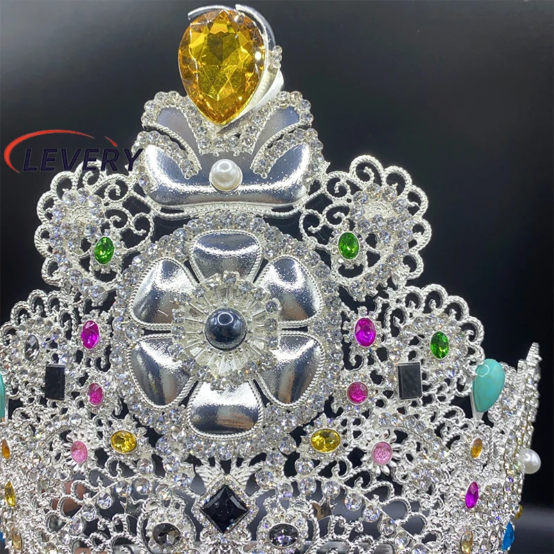 Levery 2025 New Miss Earth 2022 Crown  Adjustable Pageant  Hair Accessories