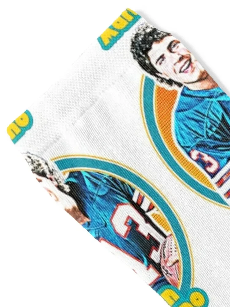 Dan Marino Retro 80s Football Socks Toe sports hockey hiphop cycling Socks Women Men's