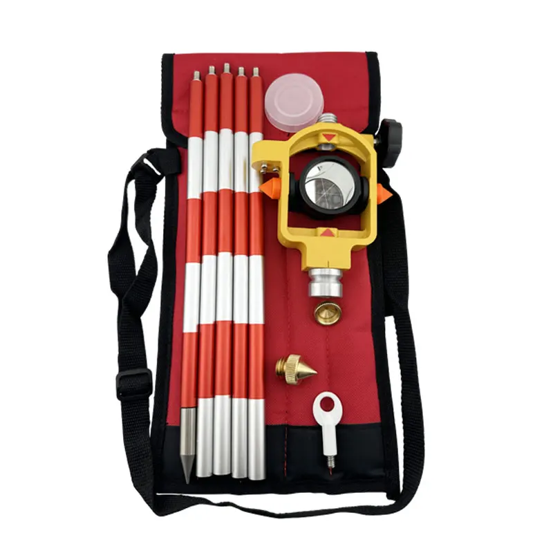 mini-prisme-fdc066-ads106-pour-station-totale-trimble-0-30mm-4-poles-en-aluminium-pour-instrument-d'enquete-south-chcnav-revetement-argente