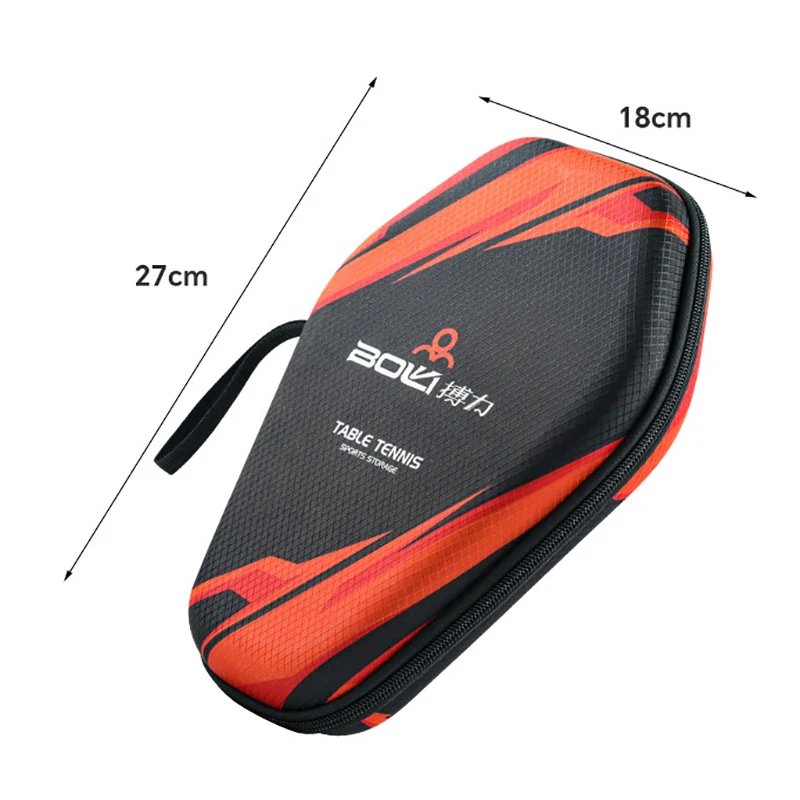 Professional Table Tennis Racket Cover Storage Bag Dustproof, Waterproof, Collision Proof Hard-faced Ping-pong Racket Bag