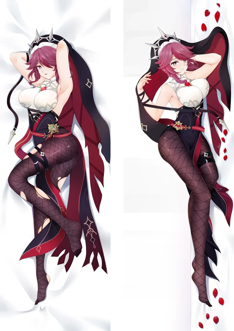 60x180cm jogo genshin impacto novo hu tao kai cosplay dakimakura fronha abraçando corpo inteiro prop