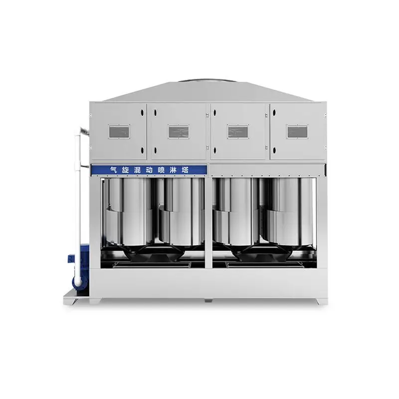 

Stainless steel cyclone tower Hybrid spray tower Water curtain cabinet Odor spraying purification treatment Washing tower Square