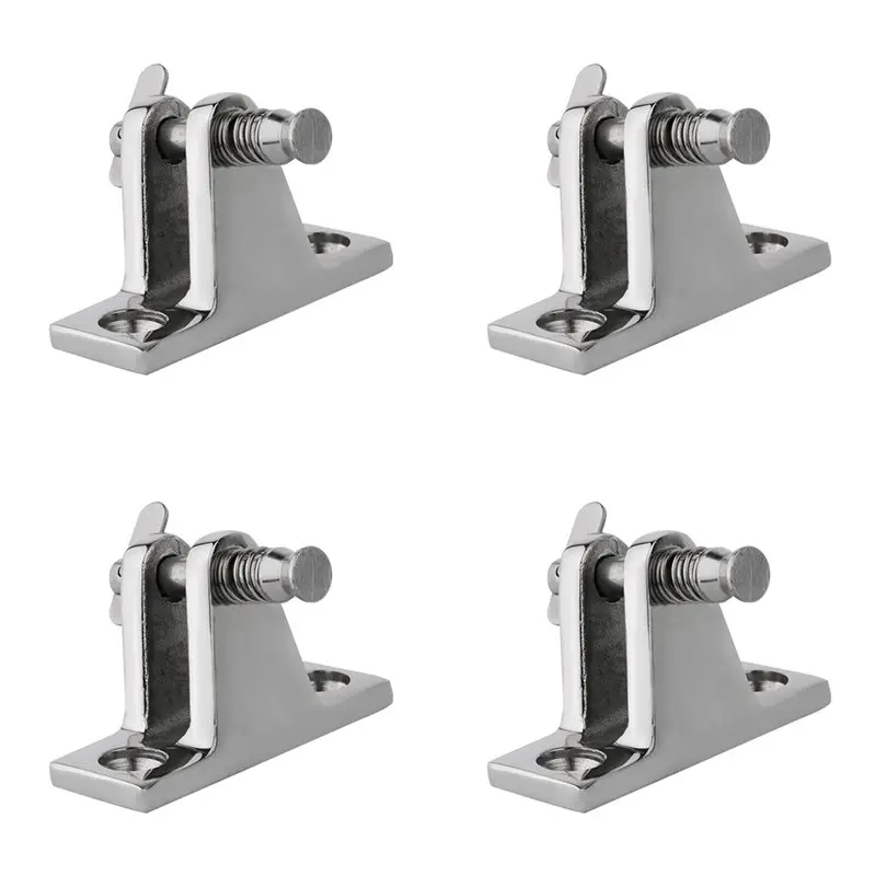 

Горячая новинка: Петля для палубы из нержавеющей стали 316, 4X, 60 мм ° Съемный штифт для морских бимини-топов, аксессуары для лодок, морская фурнитура