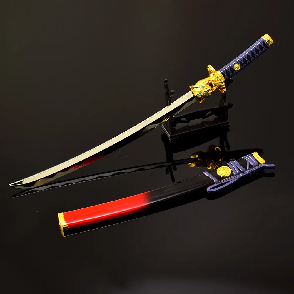 โมเดลอาวุธวาโลแรนท์ โอนิกิริมารุ ขนาด 30 ซม. ของสะสมจากอนิเมะ เกม ดาบคาตานะ ของเล่น งานโลหะ ของตกแต่ง ของขวัญสำหรับเด็กผู้ชาย