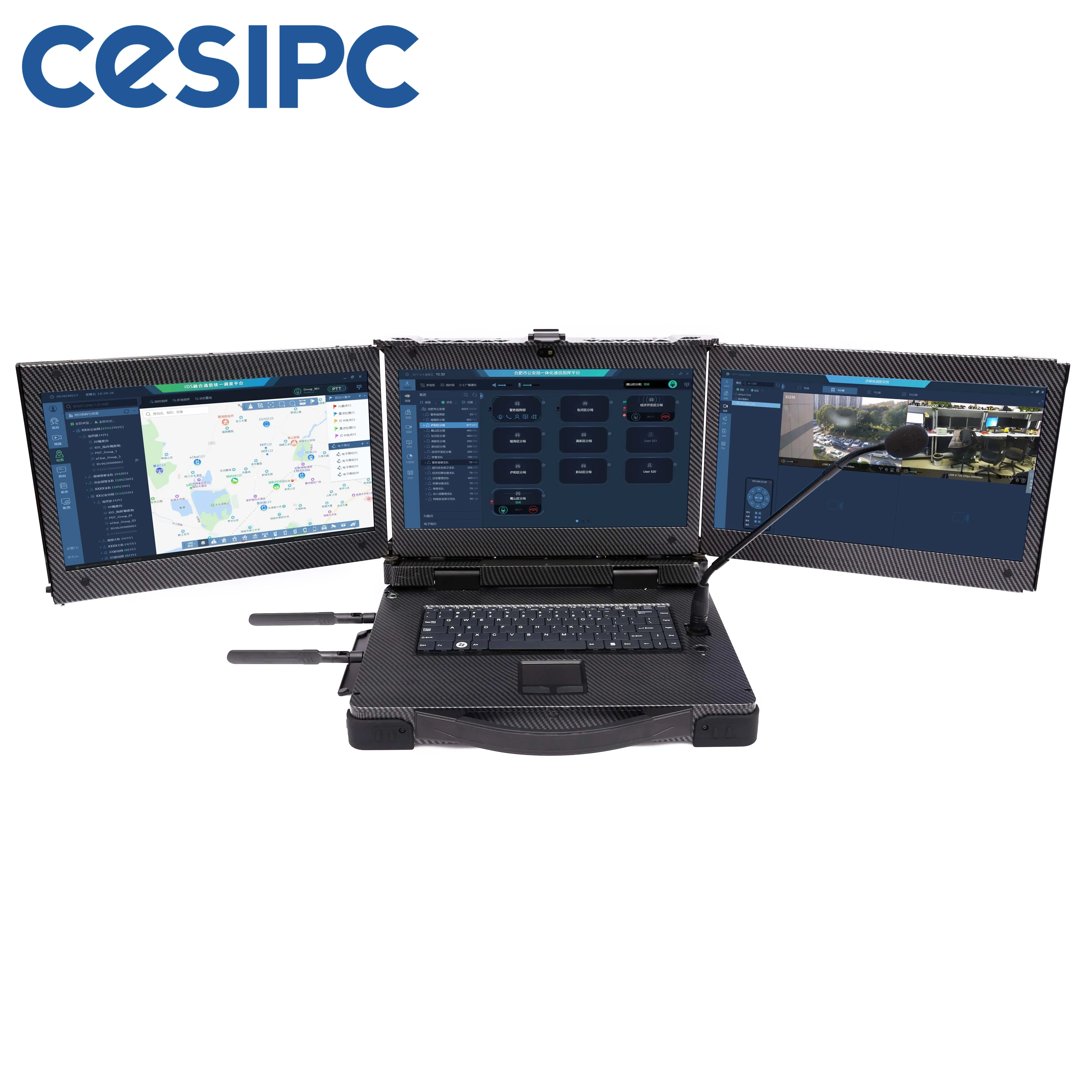 15.6 Inch Industrial Rugged Notebook Win Portable Computer Outdoor Rugged Laptop Three Screen Rugged Notebook