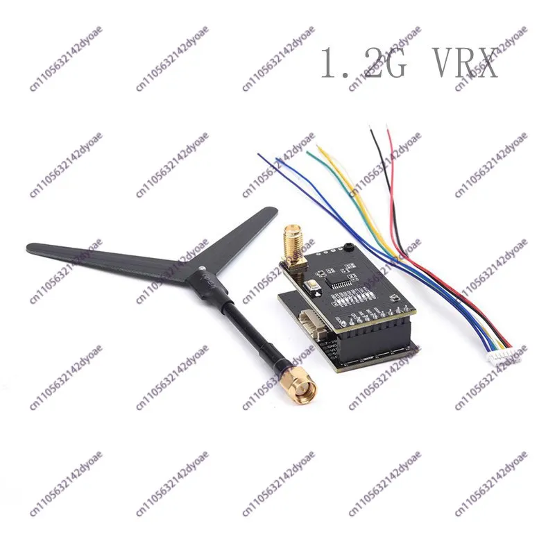 1.2G/1.3GHz 9CH FPV Video Receiver, Long Range VRX 6-30V DC Input for Multirotor Racing Drone