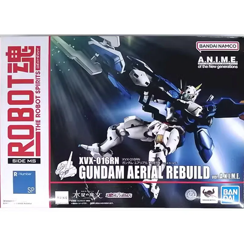 

Bandai Original Genuine Anime GUNDAM AERIAL REBUILD Ver. А.Н.И.М.Е. THE ROBOT SPIRITS Модель игрушки Фигурки Подарки Коллекционные