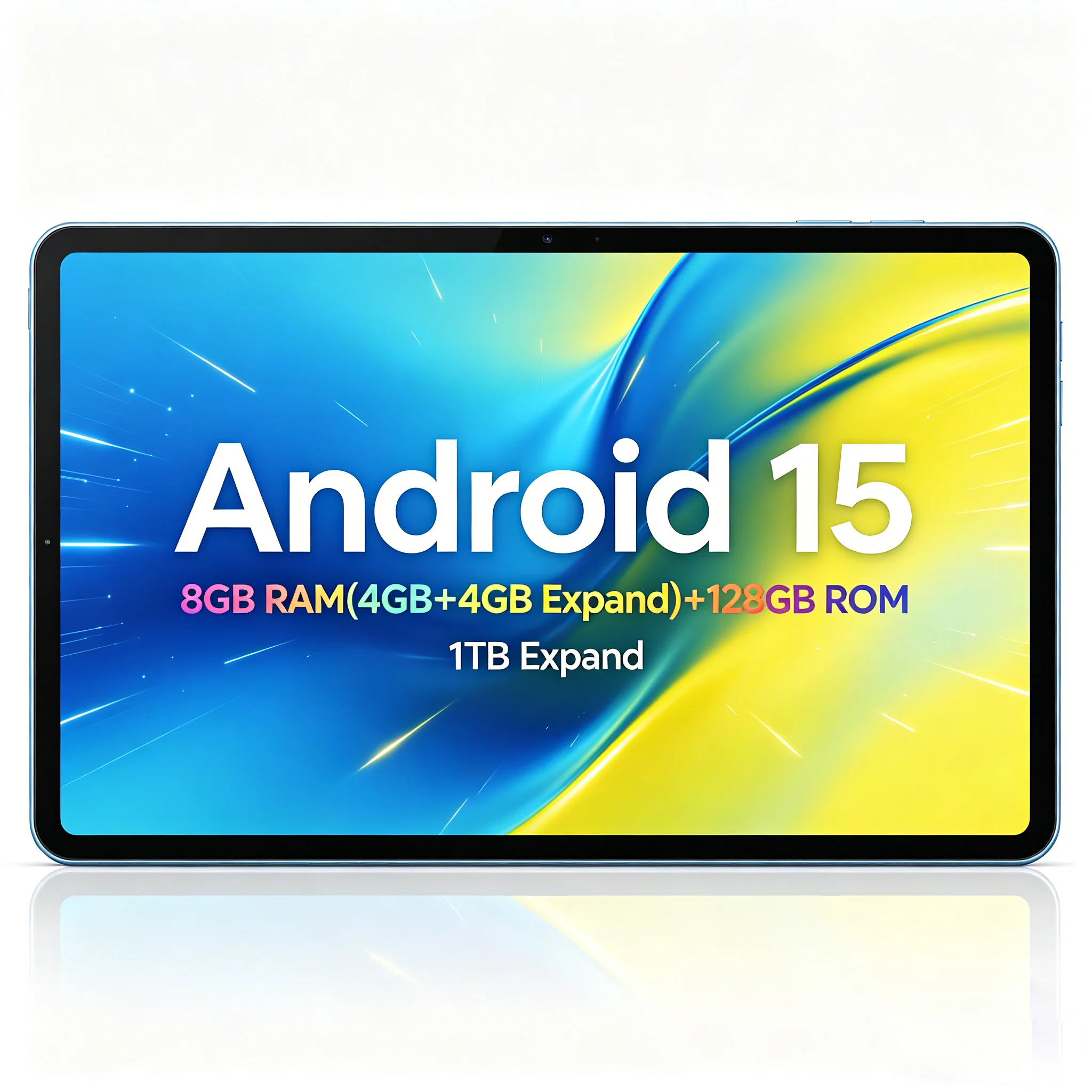 

Paitanry Android 15 Octa Core Tablet 8GB Expand RAM 128GB ROM 5000mAh 1280x800 IPS HD 2.4G/5G WiFi GPS Dual Camera Dual Speaker
