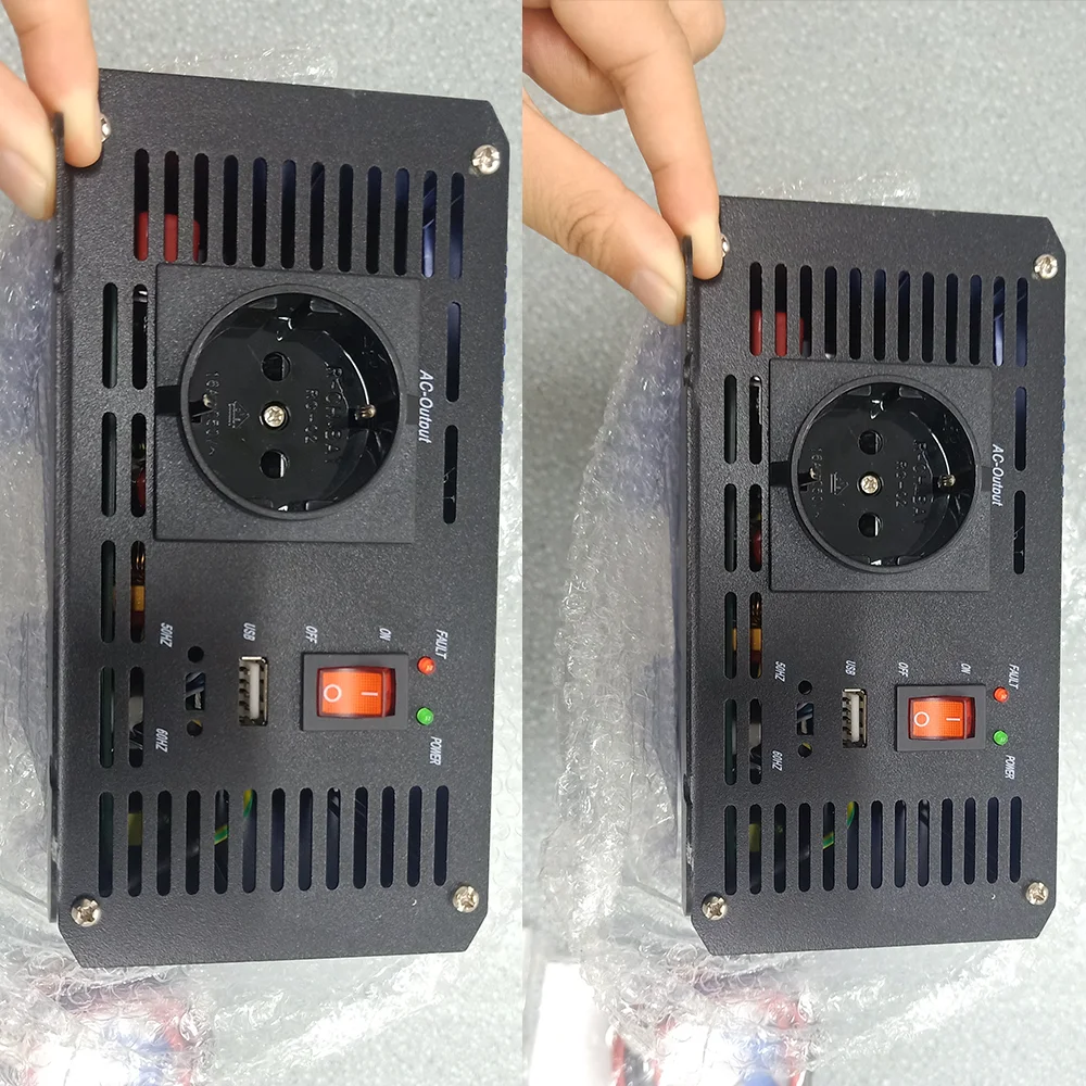Transfer Converter Universal EU Socket Auto Accessories Pure Sine Wave Inverter DC 12V to AC 220V 230V 1000W 3000W 5000W Voltage - view 5