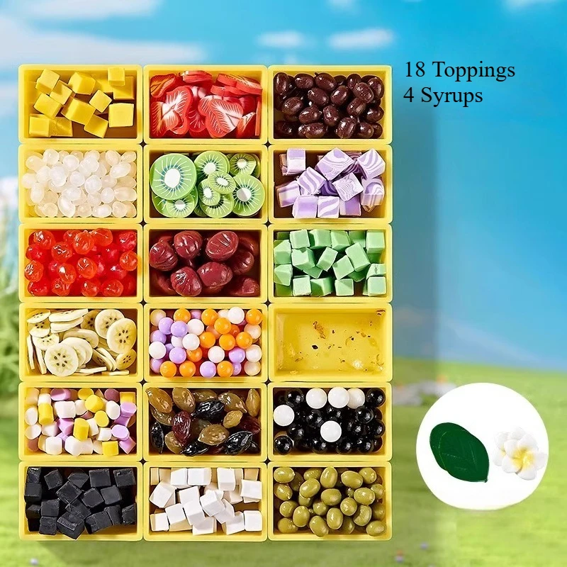 미니 DIY 디저트 공예 키트 놀이 설탕 예술 소녀를위한 장식 장난감 매달려 크리 에이 티브 역할 놀이 생일 선물 비 식용